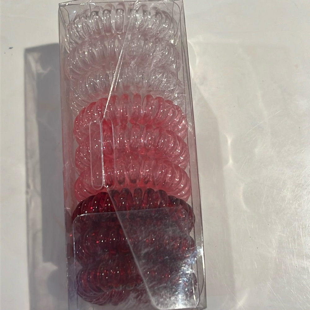 NIP 9 Small Spiral Hair Ties